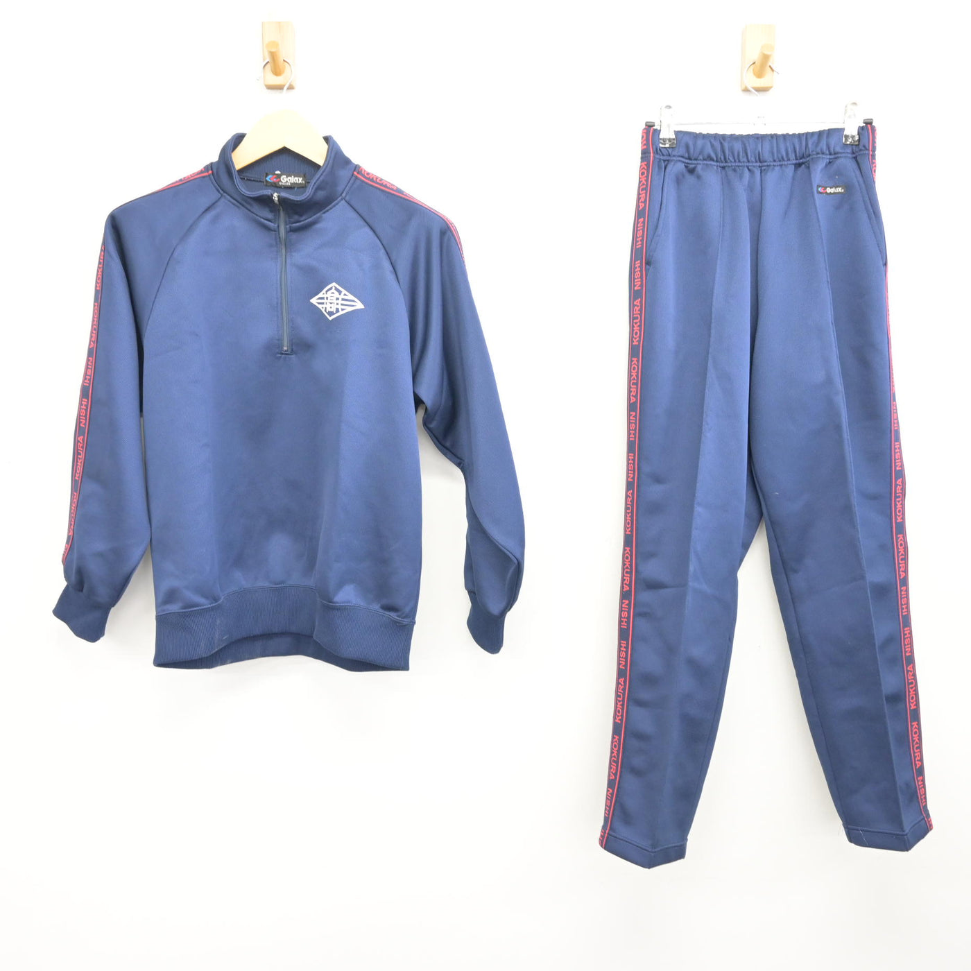 【中古】福岡県 小倉西高等学校 女子制服 2点 (ジャージ 上・ジャージ 下) sf096327