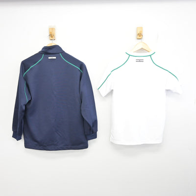 【中古】岡山県 倉敷高等学校 女子制服 3点 (ジャージ 上・体操服 上・ジャージ 下) sf096337
