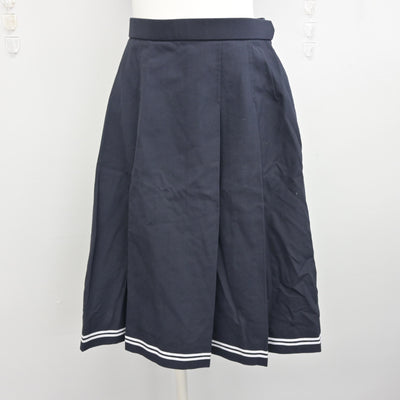 【中古】愛媛県 済美高等学校 女子制服 3点 (セーラー服・スカート) sf096346