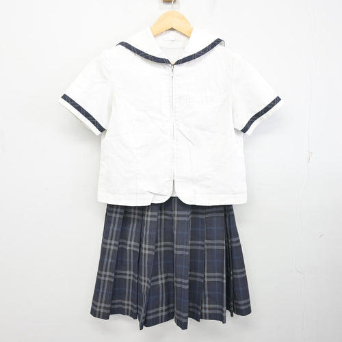 中古】愛知県 吉田方中学校 女子制服 2点（セーラー服・スカート