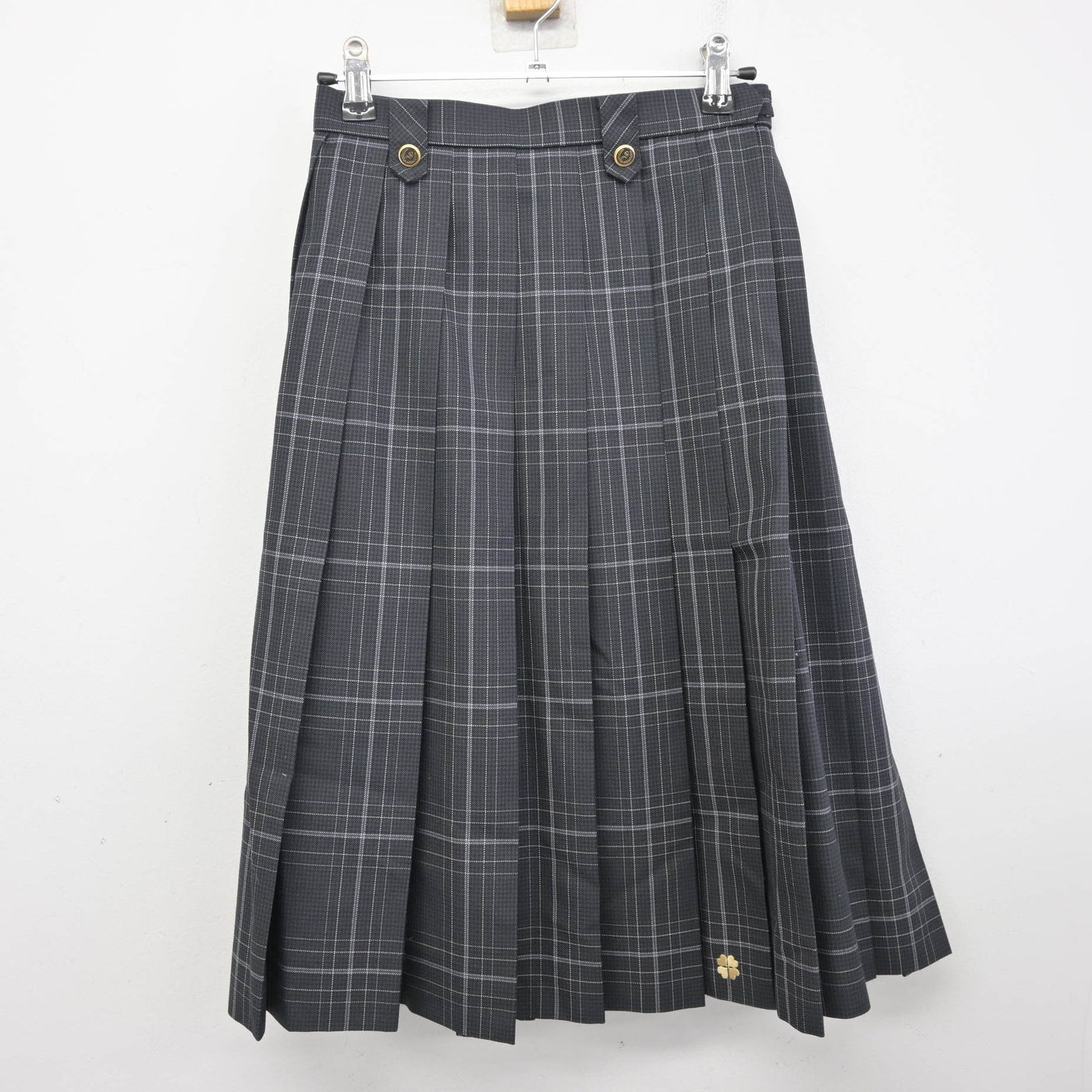 中古】福井県 坂井高等学校 女子制服 4点 (ブレザー・ニット
