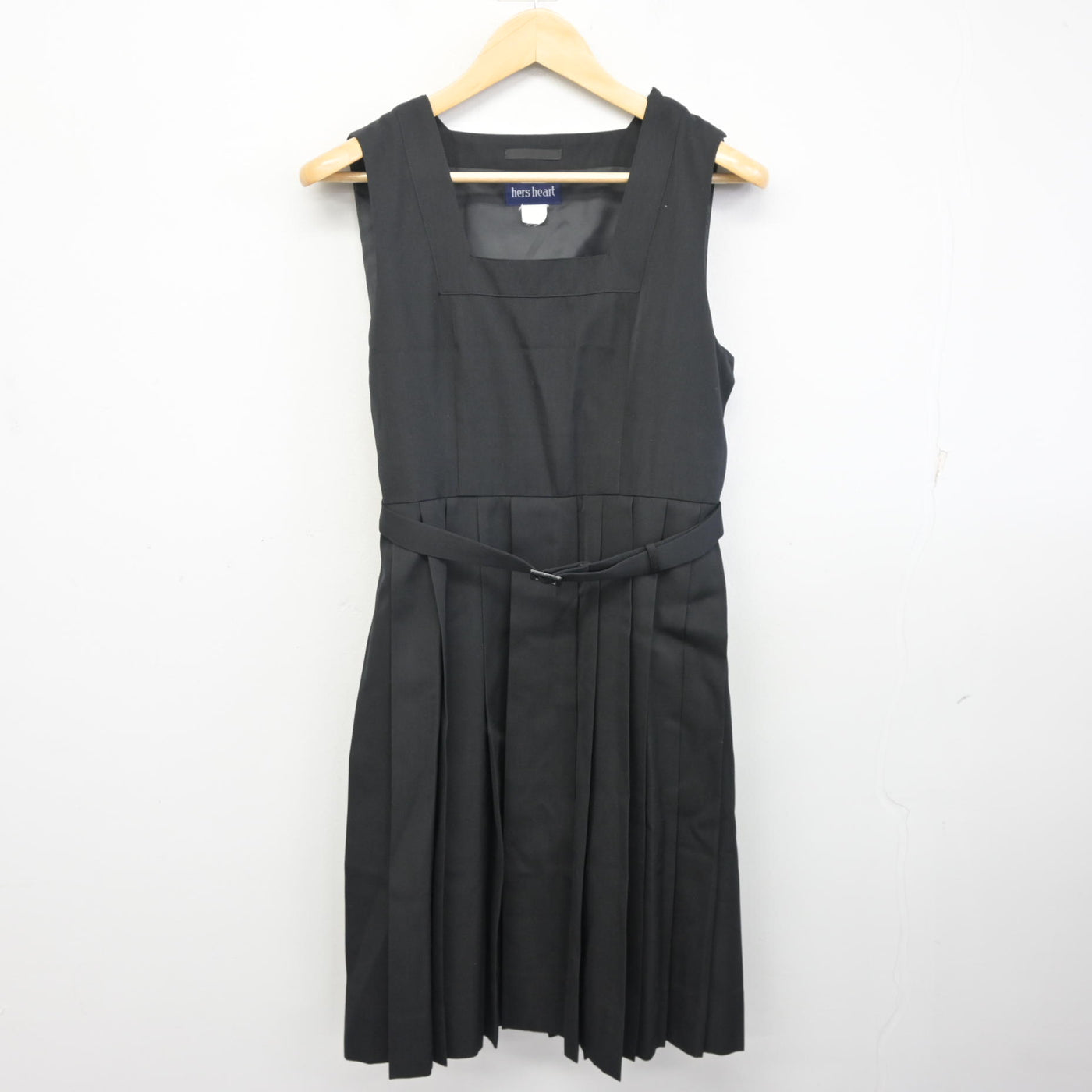 【中古】愛媛県 西条高等学校 女子制服 3点 (セーラー服・ジャンパースカート) sf096381
