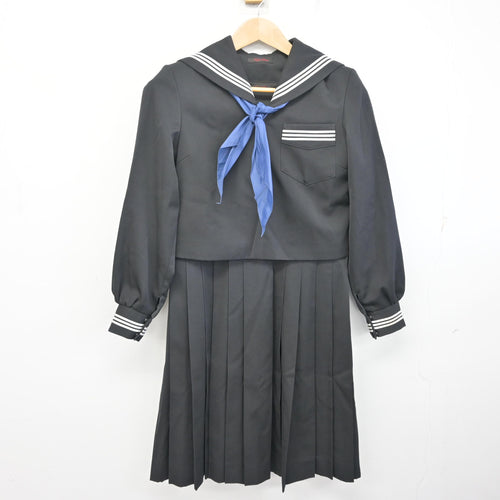 中古制服】神奈川県 横浜共立学園 女子制服 4点（セーラー服
