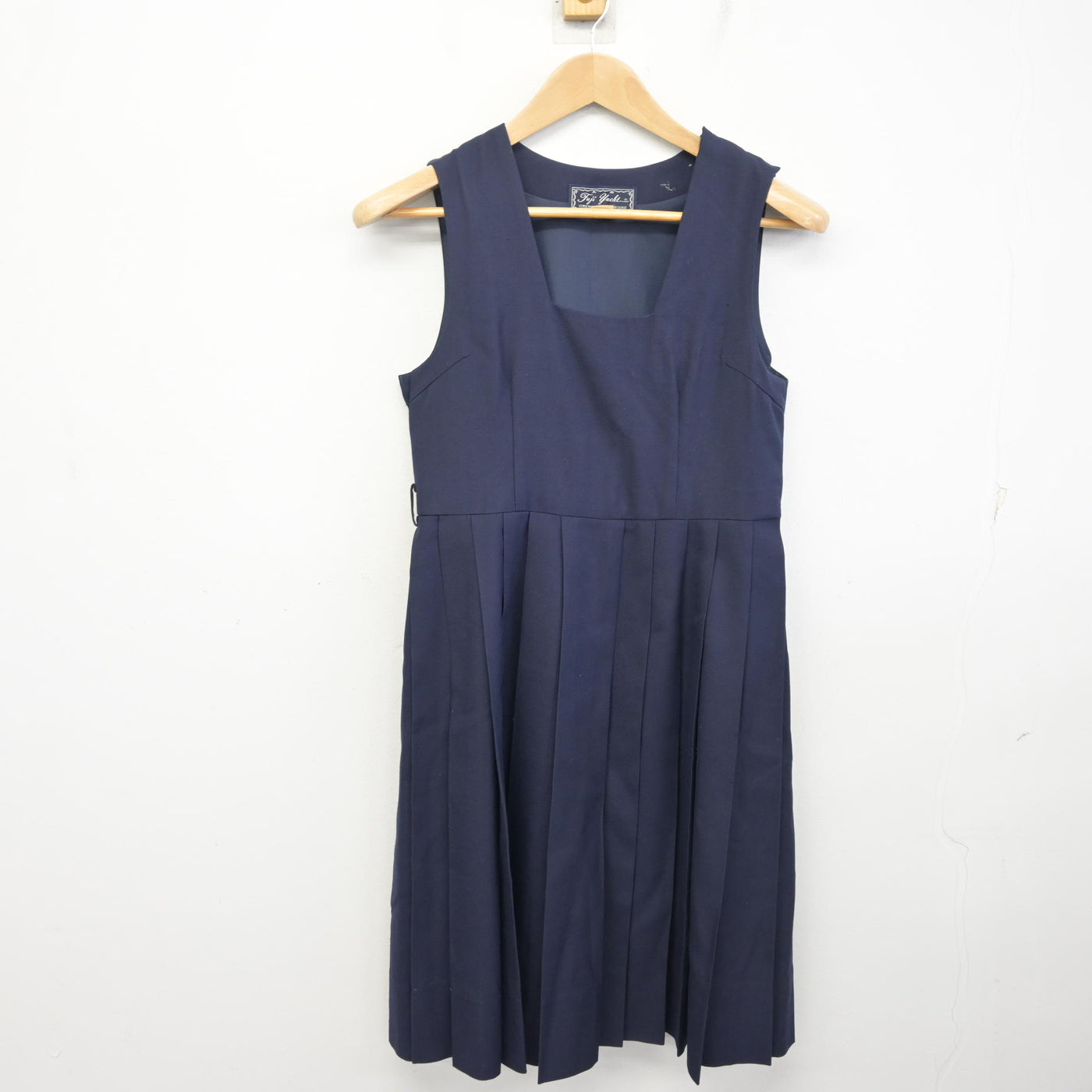 【中古】福岡県 田隈中学校 女子制服 3点 (セーラー服・ジャンパースカート) sf096401