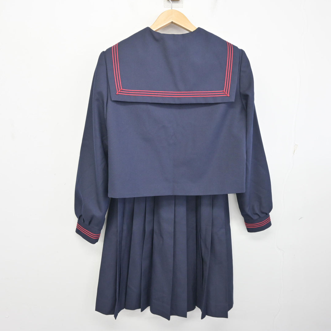 中古】神奈川県 金旭中学校 女子制服 2点 (セーラー服・スカート