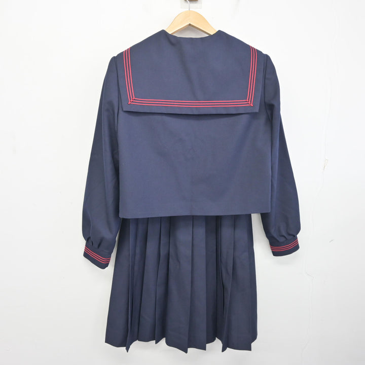 中古】神奈川県 金旭中学校 女子制服 2点 (セーラー服・スカート