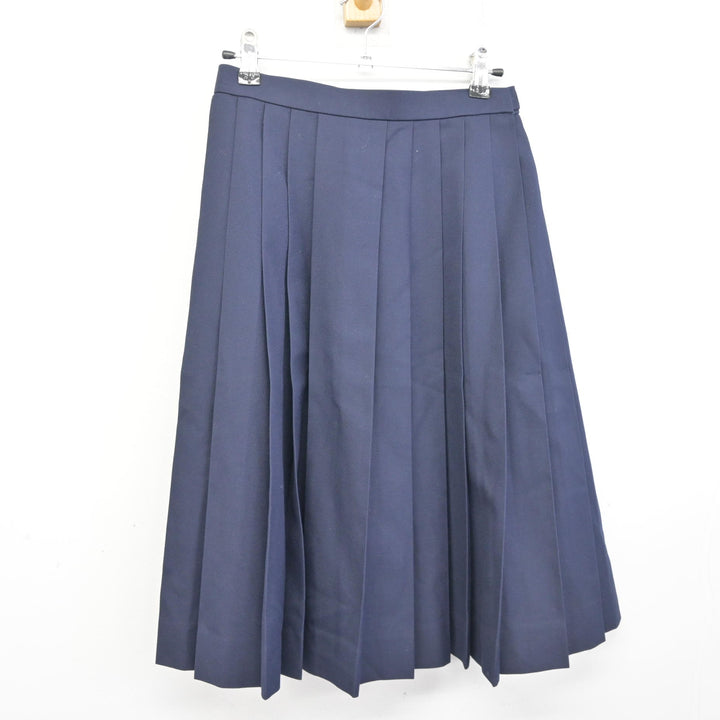 中古】神奈川県 金旭中学校 女子制服 2点 (セーラー服・スカート