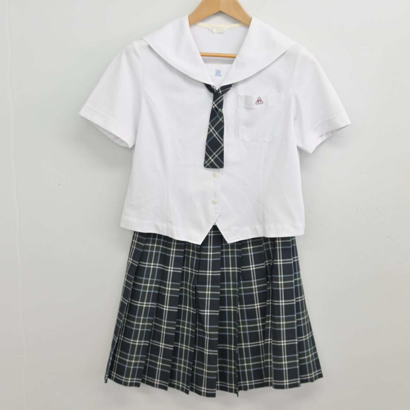 中古】鹿児島県 鹿児島高等学校 女子制服 5点 (ブラウス