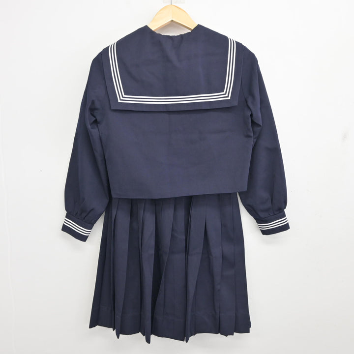 中古】高知県 高知商業高等学校 女子制服 3点 (セーラー服