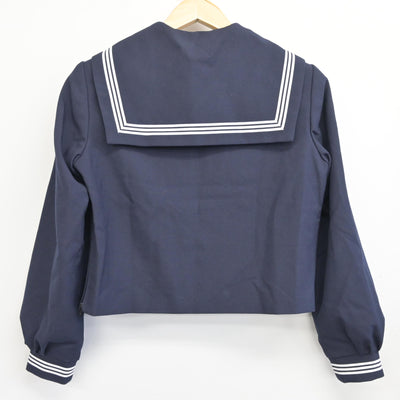 【中古】兵庫県 城山中学校 女子制服 3点 (セーラー服・スカート) sf096465
