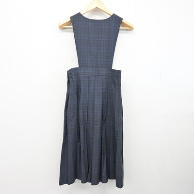 【中古】福岡県 福岡市内中学標準服/旧制服 女子制服 1点 (ジャンパースカート) sf096483