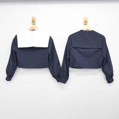 【中古】 学校名不明 女子制服 2点 (セーラー服) sf096485