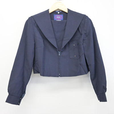 【中古】 学校名不明 女子制服 2点 (セーラー服) sf096485