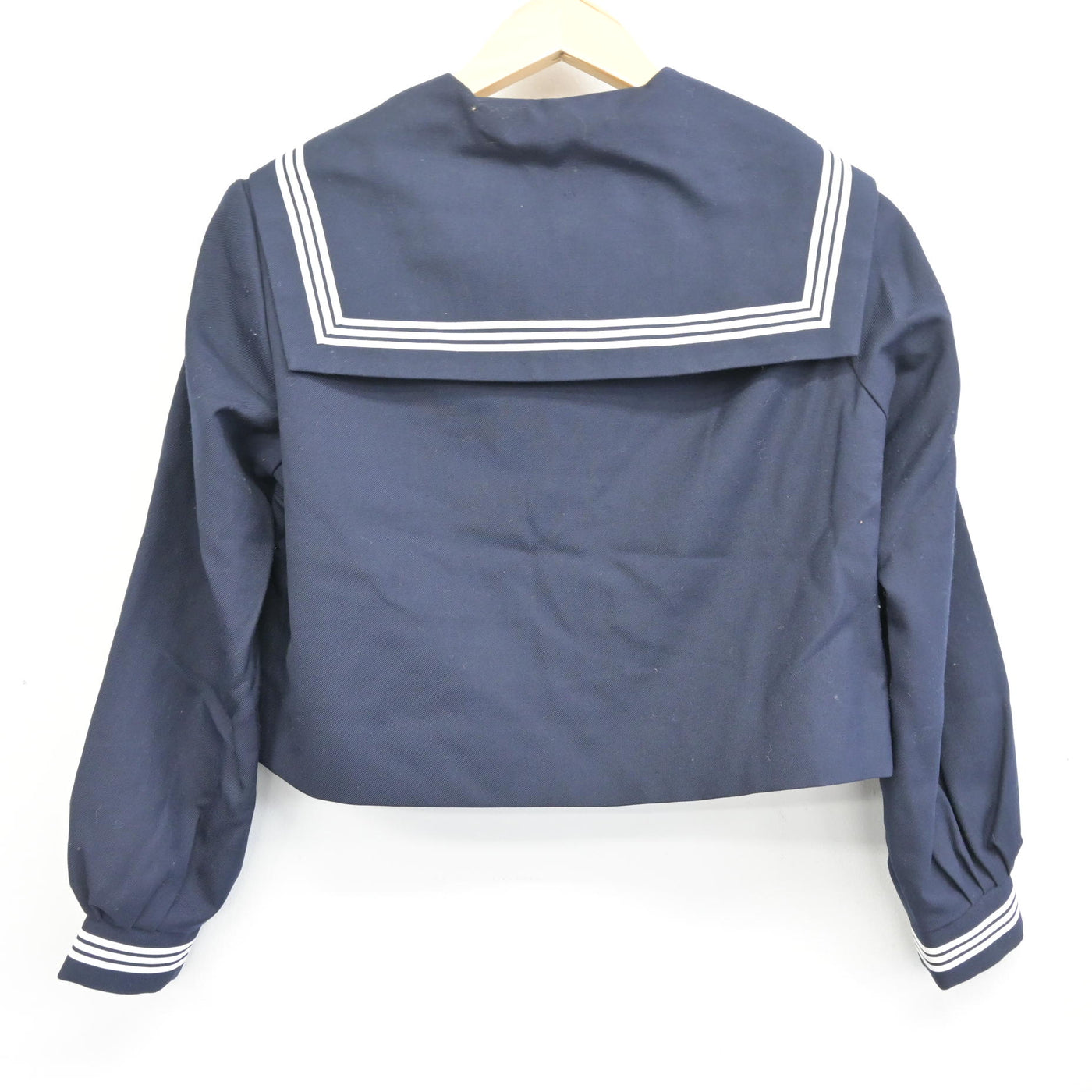 【中古】山口県 厚南中学校 女子制服 3点 (セーラー服・スカート) sf096488