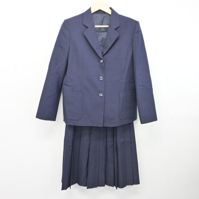 【中古】神奈川県 臨港中学校 女子制服 3点 (ブレザー・ベスト・スカート) sf096491