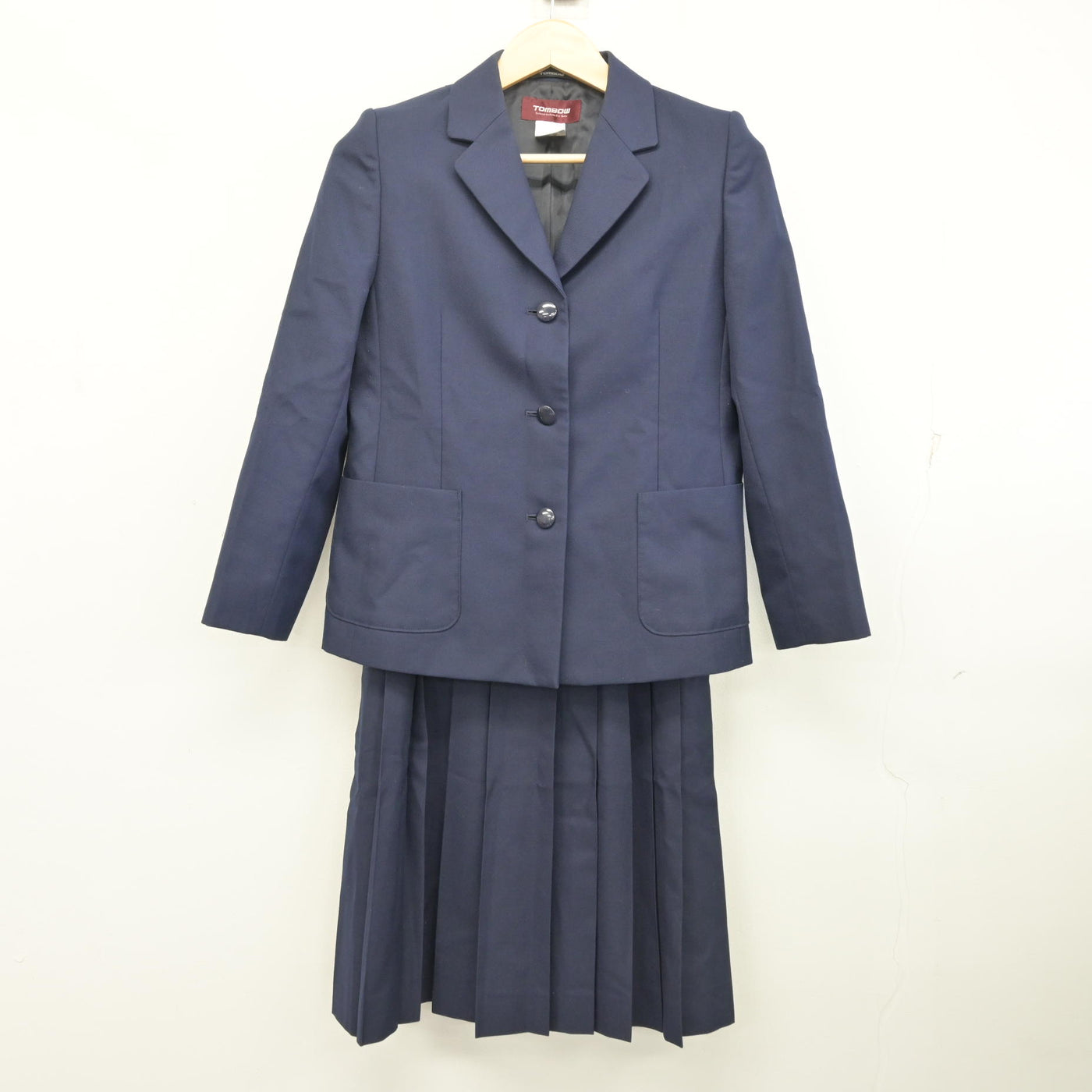 【中古】神奈川県 臨港中学校 女子制服 3点 (ブレザー・ベスト・スカート) sf096492