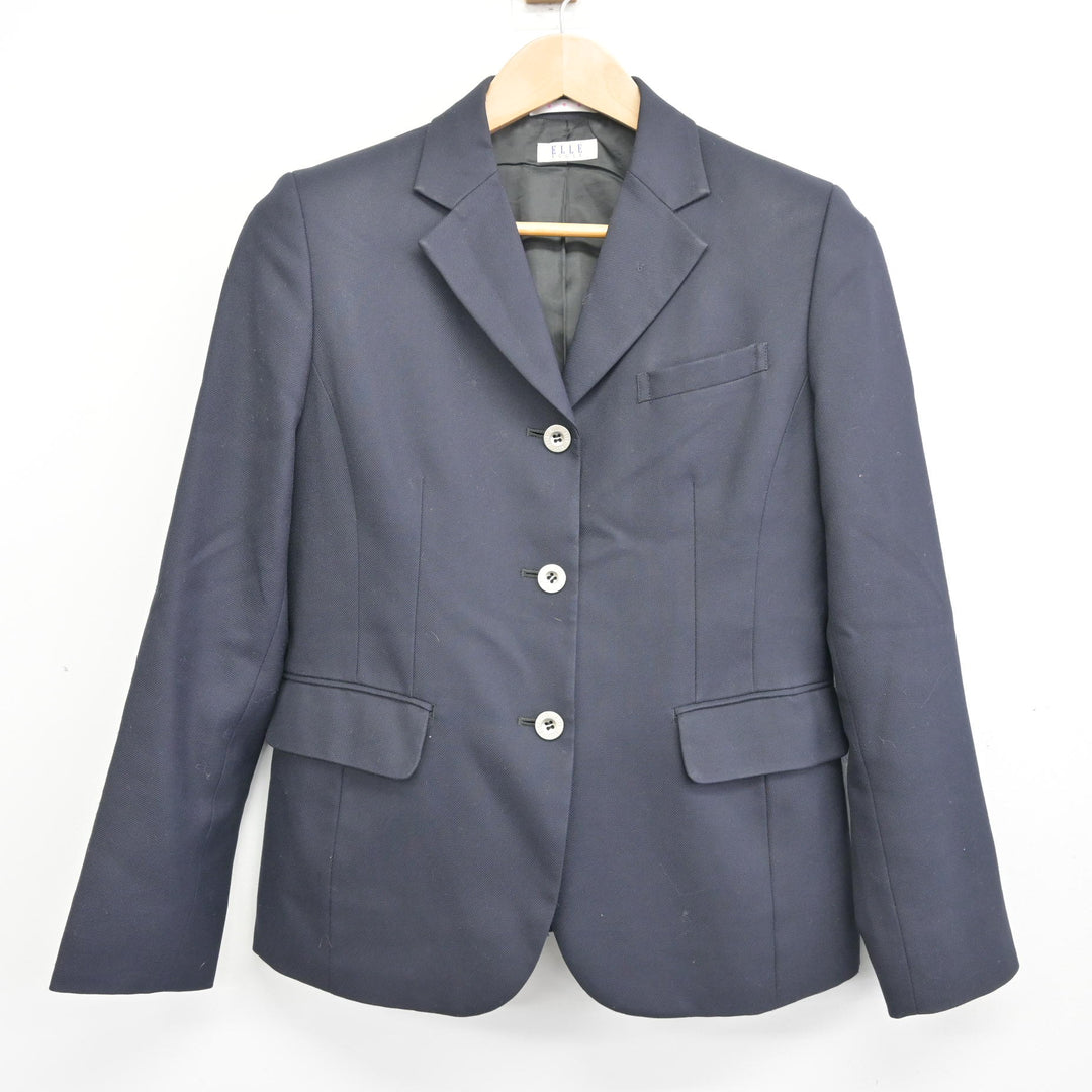 中古】愛知県 至学館高等学校 女子制服 2点 (ブレザー・スカート