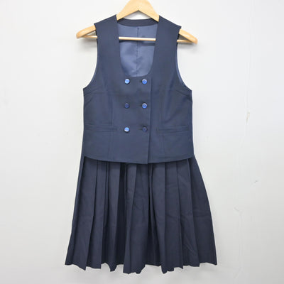 【中古】埼玉県 指扇中学校 女子制服 3点 (ブレザー・ベスト・スカート) sf096506