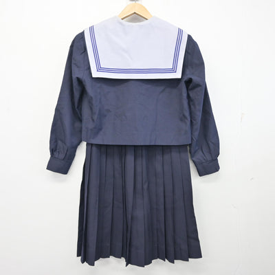 【中古】三重県 上野高等学校 女子制服 2点 (セーラー服・スカート) sf096513