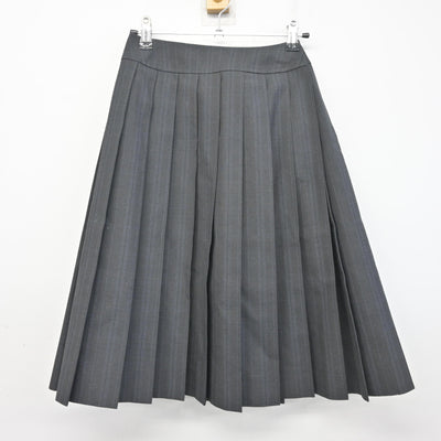 【中古】兵庫県 西宮今津高等学校 女子制服 2点 (シャツ・スカート) sf096519