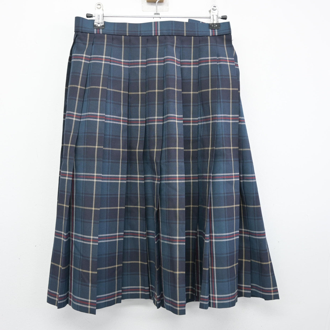 【中古】北海道 札幌山の手高等学校 女子制服 2点 (ニットベスト・スカート) sf096526