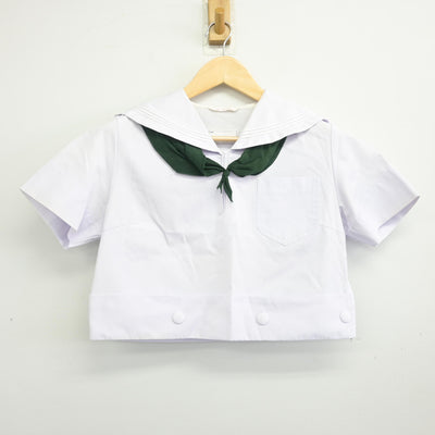 【中古】大阪府 樟蔭高等学校 女子制服 3点 (セーラー服) sf096528