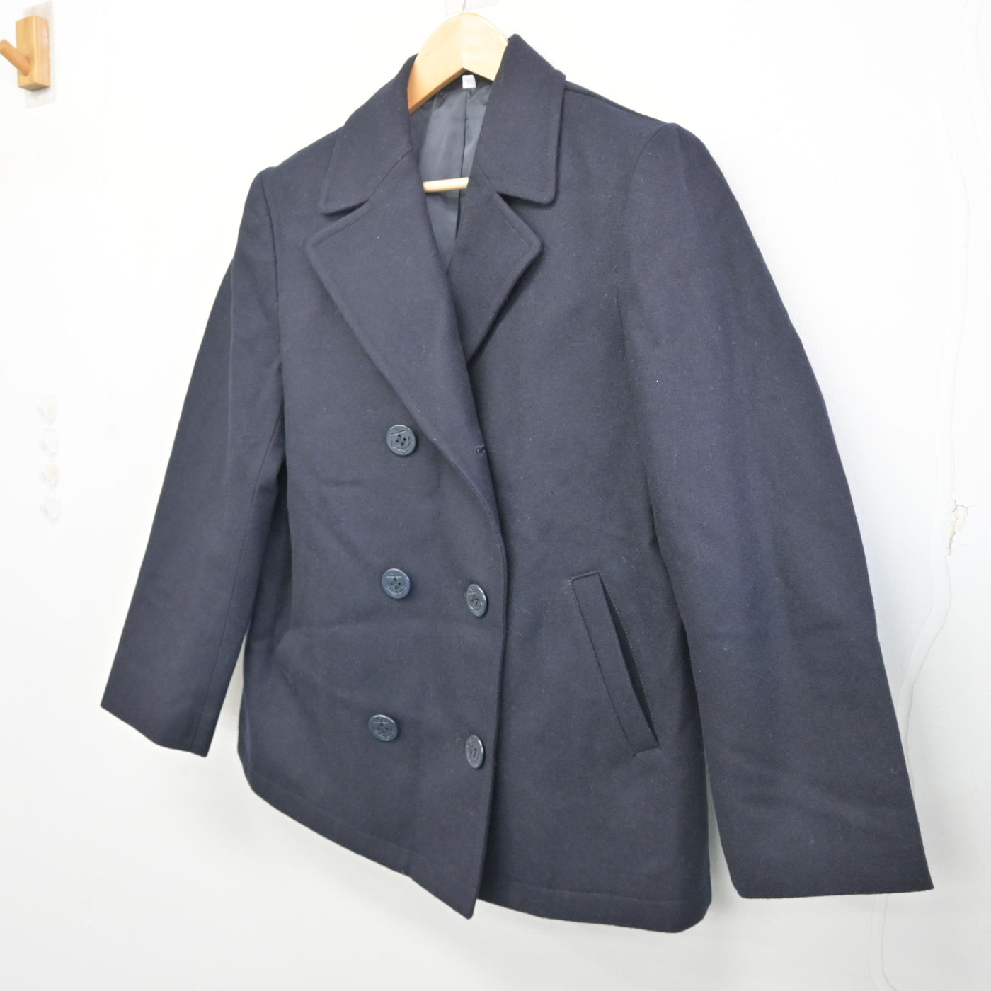 【中古】佐賀県 早稲田佐賀高等学校 女子制服 2点 (コート) sf096531