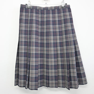 【中古】北海道 札幌光星高等学校 女子制服 3点 (ニットベスト・シャツ・スカート) sf096533