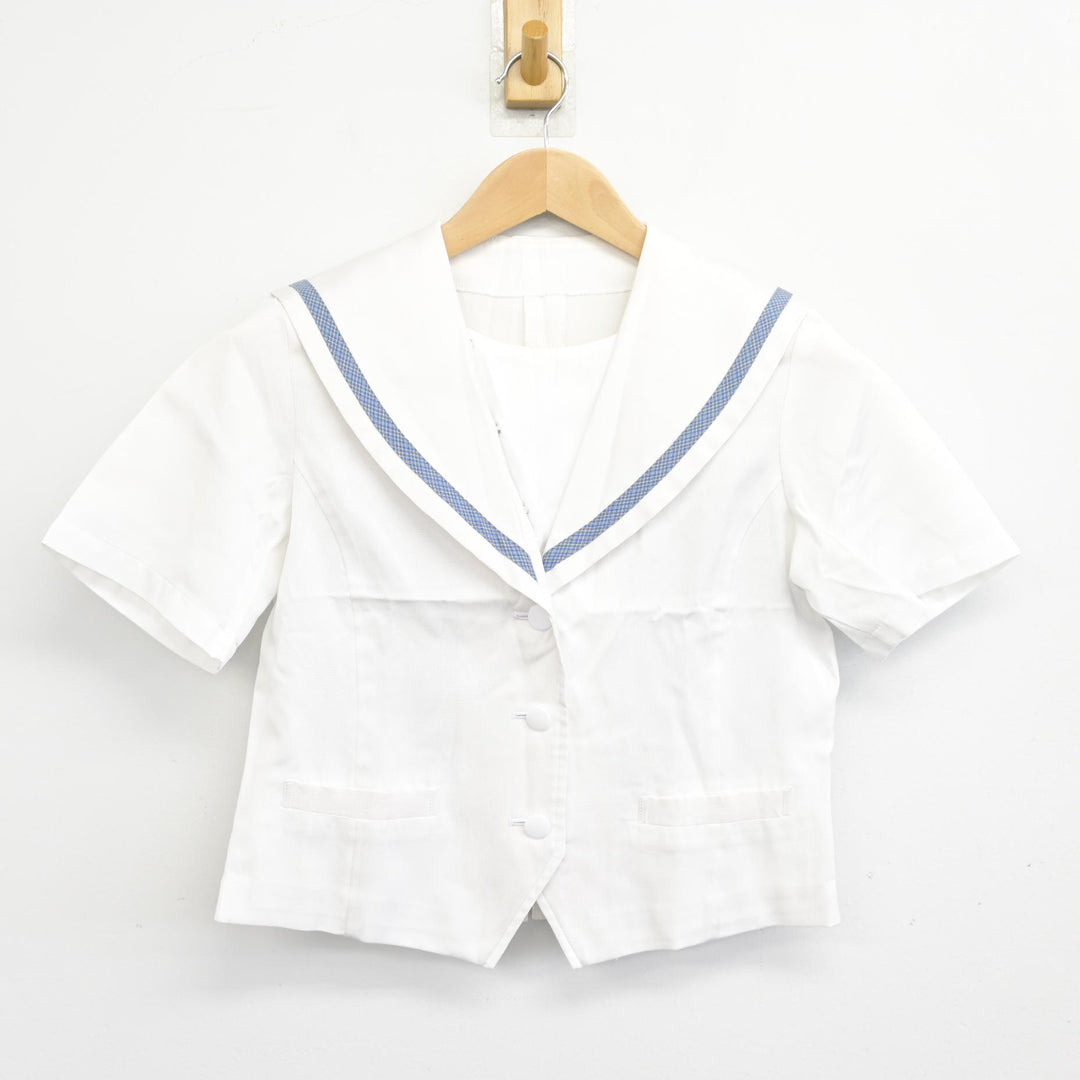 中古】埼玉県 入間向陽高等学校 女子制服 2点 (セーラー服