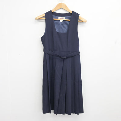 【中古】千葉県 姉崎中学校 女子制服 3点 (セーラー服・ジャンパースカート) sf096556
