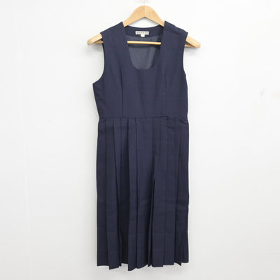 【中古】熊本県 八代中学校 女子制服 3点 (セーラー服・ジャンパースカート) sf096564