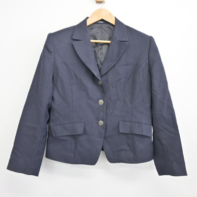 【中古】千葉県 佐倉東高等学校 女子制服 3点 (ブレザー・スカート) sf096580