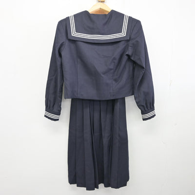 【中古】東京都 石神井南中学校/旧制服 女子制服 2点 (セーラー服・ジャンパースカート) sf096590