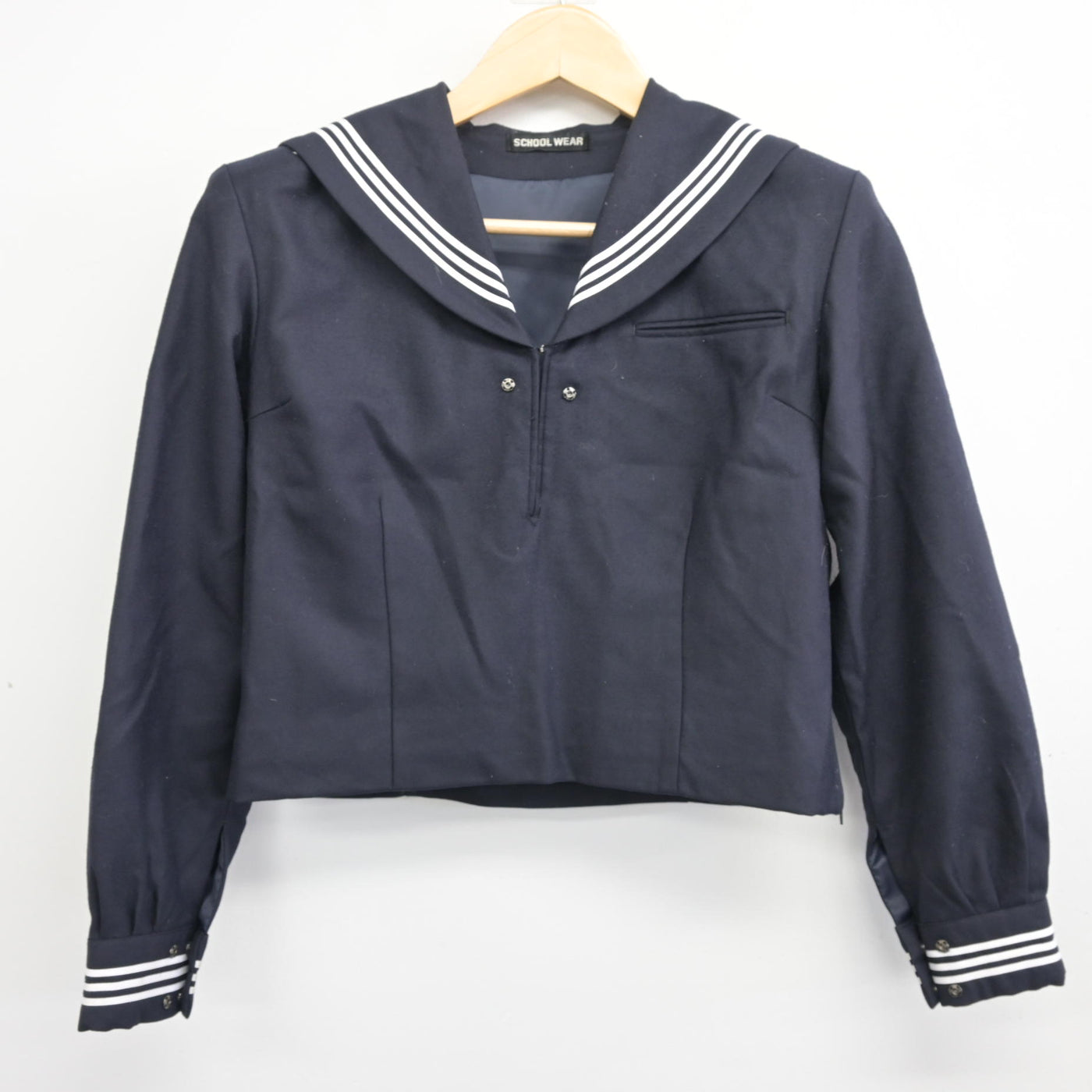 【中古】東京都 石神井南中学校/旧制服 女子制服 2点 (セーラー服・ジャンパースカート) sf096590