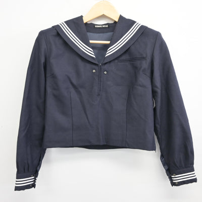 【中古】東京都 石神井南中学校/旧制服 女子制服 2点 (セーラー服・ジャンパースカート) sf096590