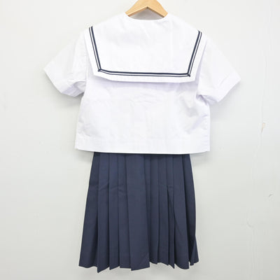 【中古】大阪府 羽曳野市立誉田中学校/旧制服 女子制服 2点 (セーラー服・スカート) sf096596