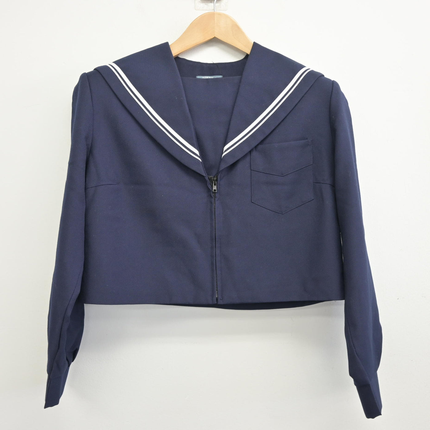 【中古】大阪府 羽曳野市立誉田中学校/旧制服 女子制服 2点 (セーラー服・セーラー服) sf096597