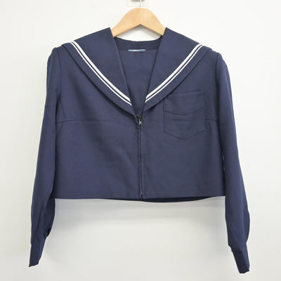 【中古】大阪府 羽曳野市立誉田中学校/旧制服 女子制服 2点 (セーラー服・セーラー服) sf096597