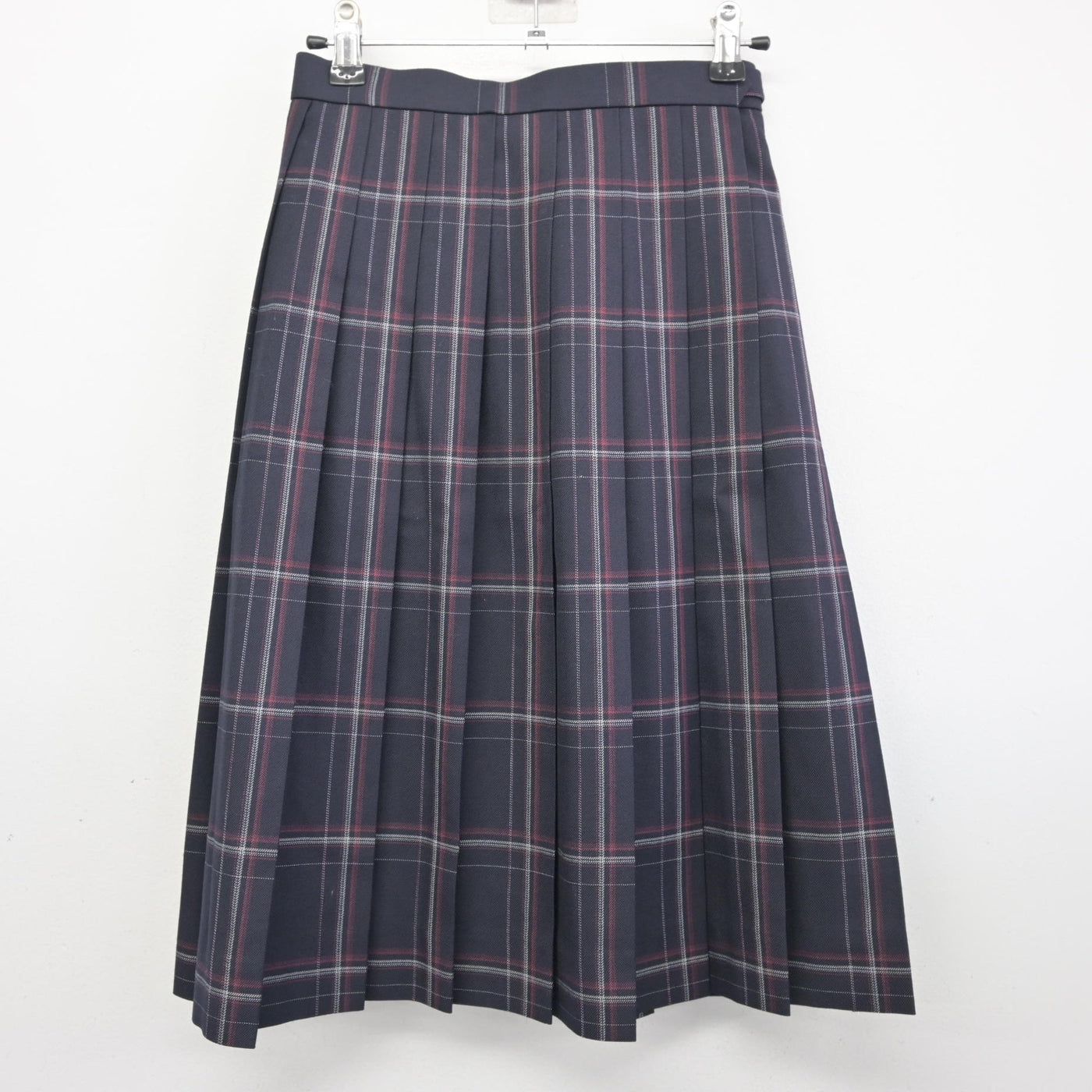 【中古】大阪府 大阪府立東高等学校 女子制服 4点 (ブレザー・ニット・スカート) sf096601