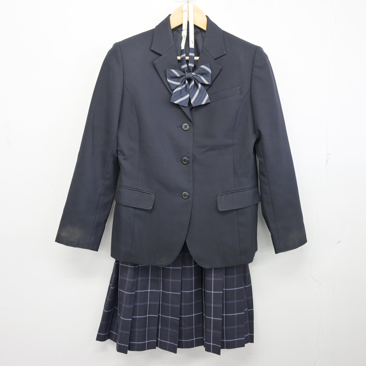 【中古】大阪府 好文学園女子高等学校 女子制服 3点 (ブレザー・スカート) sf096602