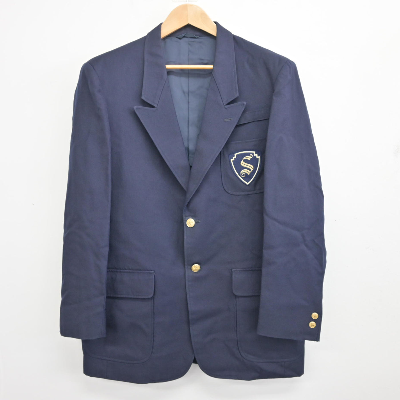 中古】大阪府 清風高等学校/旧制服 男子制服 3点 (ブレザー