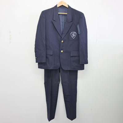 【中古】大阪府 清風高等学校/旧制服 男子制服 2点 (ブレザー・ズボン) sf096606