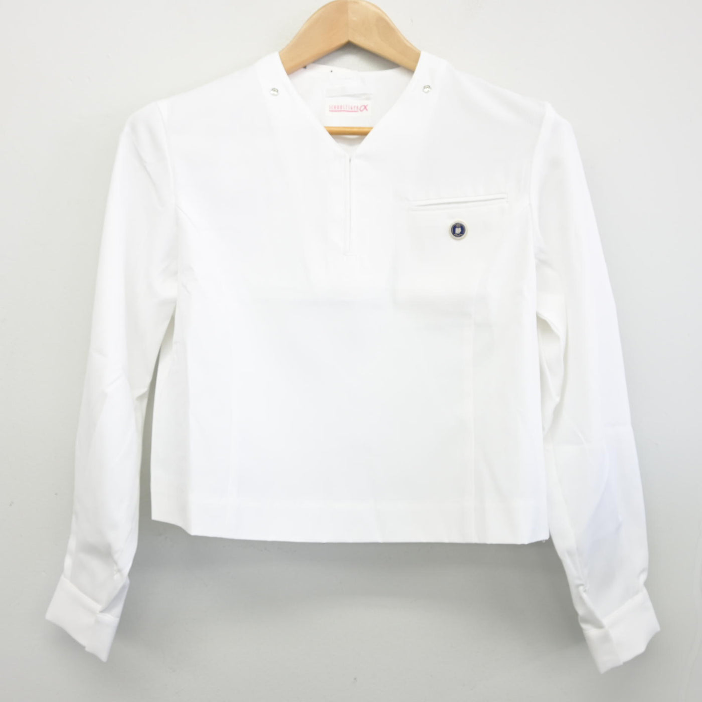 【中古】北海道 札幌静修高等学校 女子制服 3点 (セーラー服・ニット) sf096609