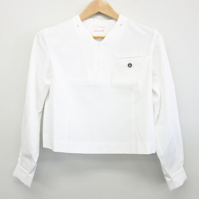【中古】北海道 札幌静修高等学校 女子制服 3点 (セーラー服・ニット) sf096609
