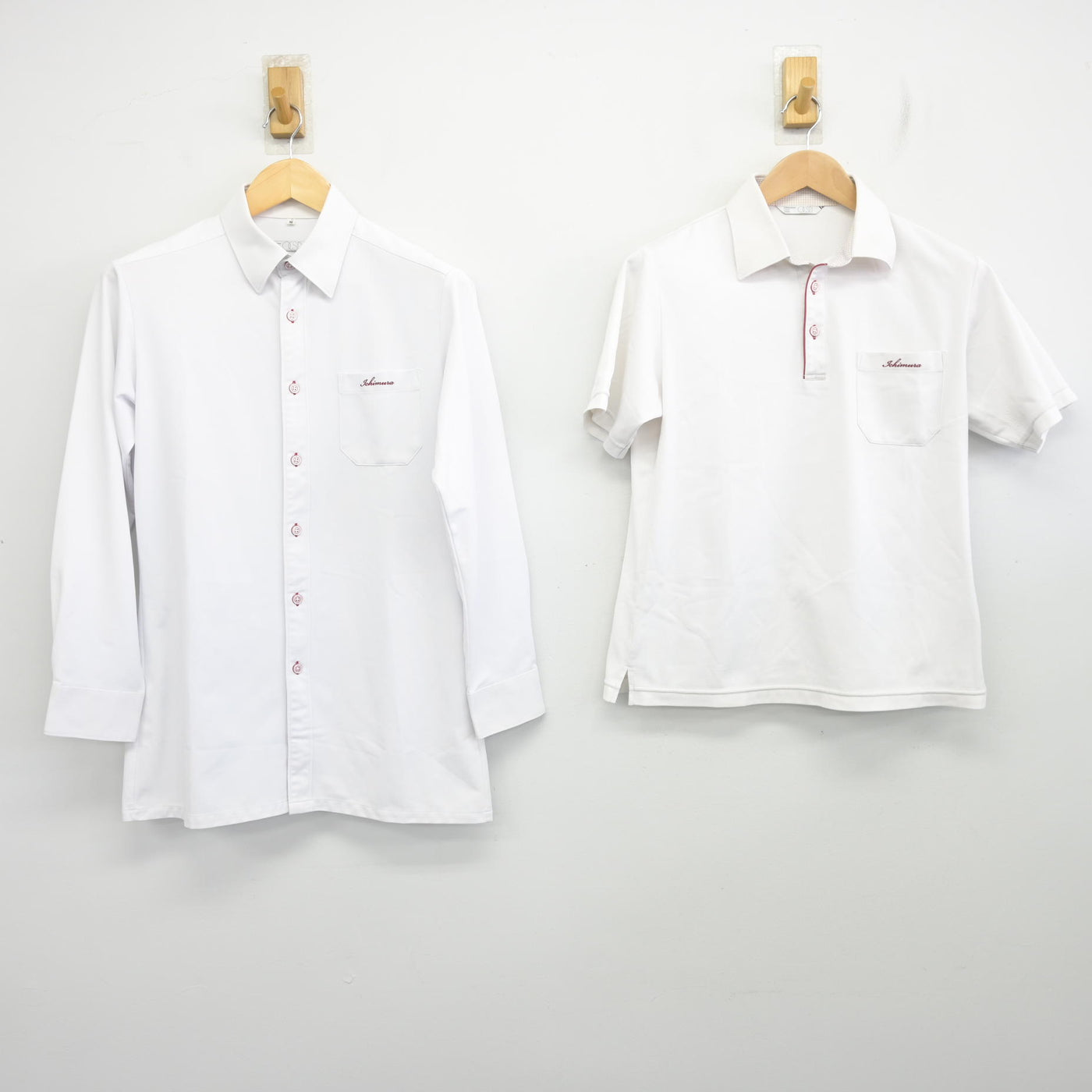 【中古】愛知県 市邨高等学校 男子制服 2点 (シャツ・シャツ) sf096623