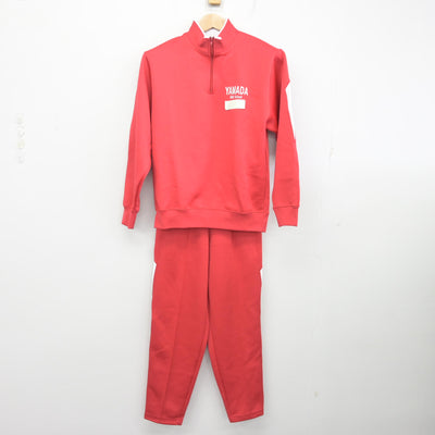 【中古】愛知県 山田高等学校 女子制服 3点 (ジャージ 上・ジャージ 下・体操服 下) sf096629