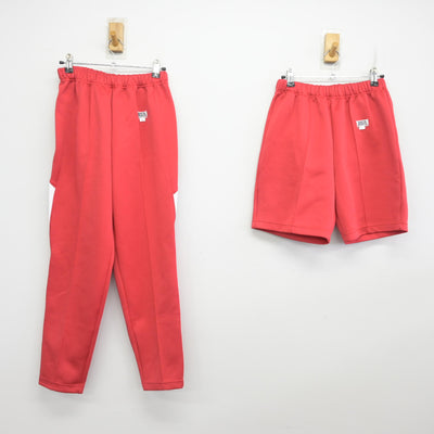 【中古】愛知県 山田高等学校 女子制服 3点 (ジャージ 上・ジャージ 下・体操服 下) sf096629