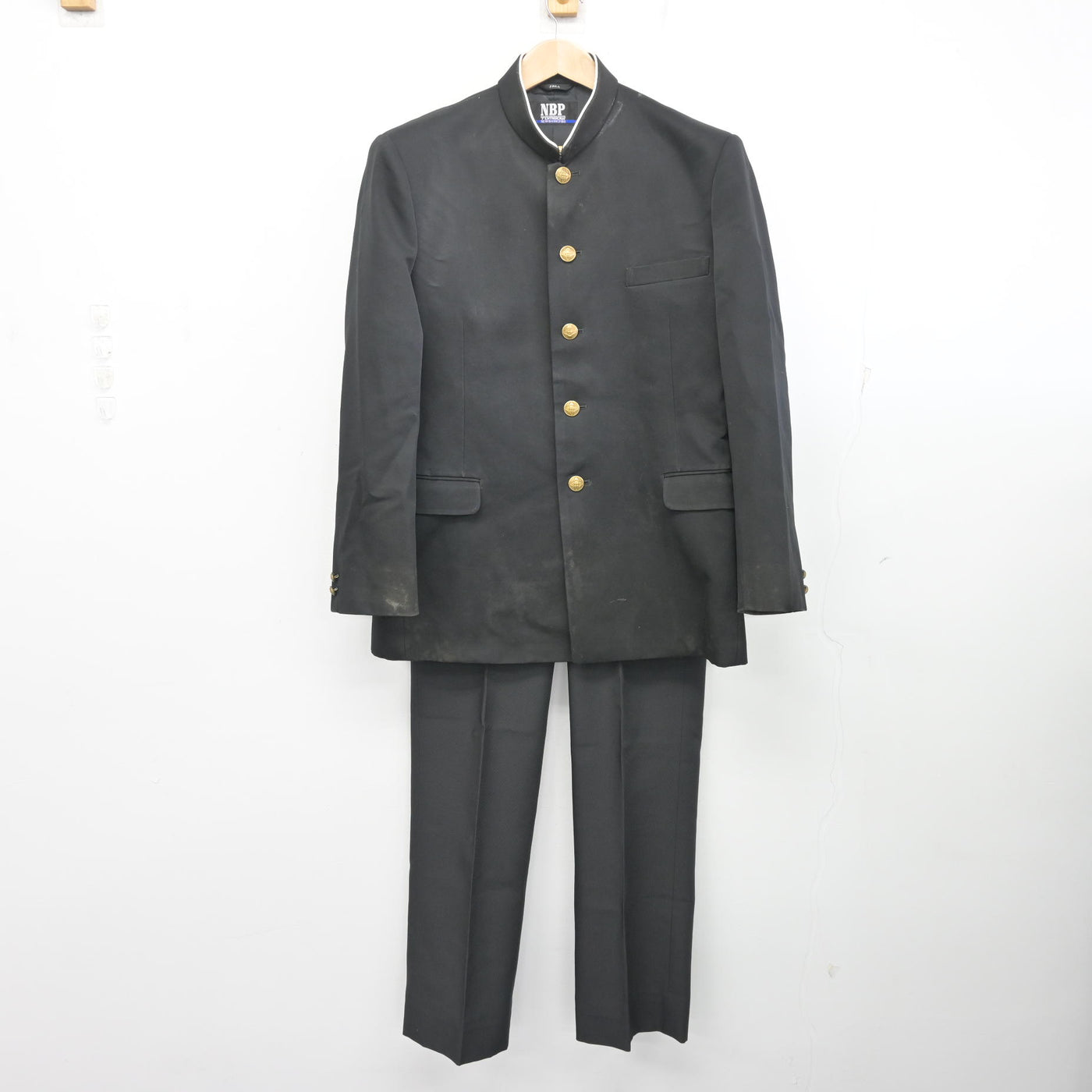 中古】静岡県 富士南中学校 男子制服 2点 (学ラン・ズボン) sf096686