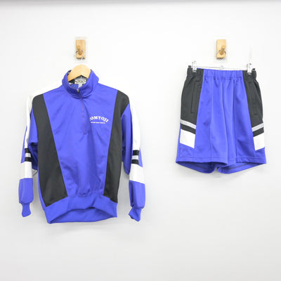 【中古】福井県 灯明寺中学校 女子制服 2点 (ジャージ 上・体操服 下) sf096705