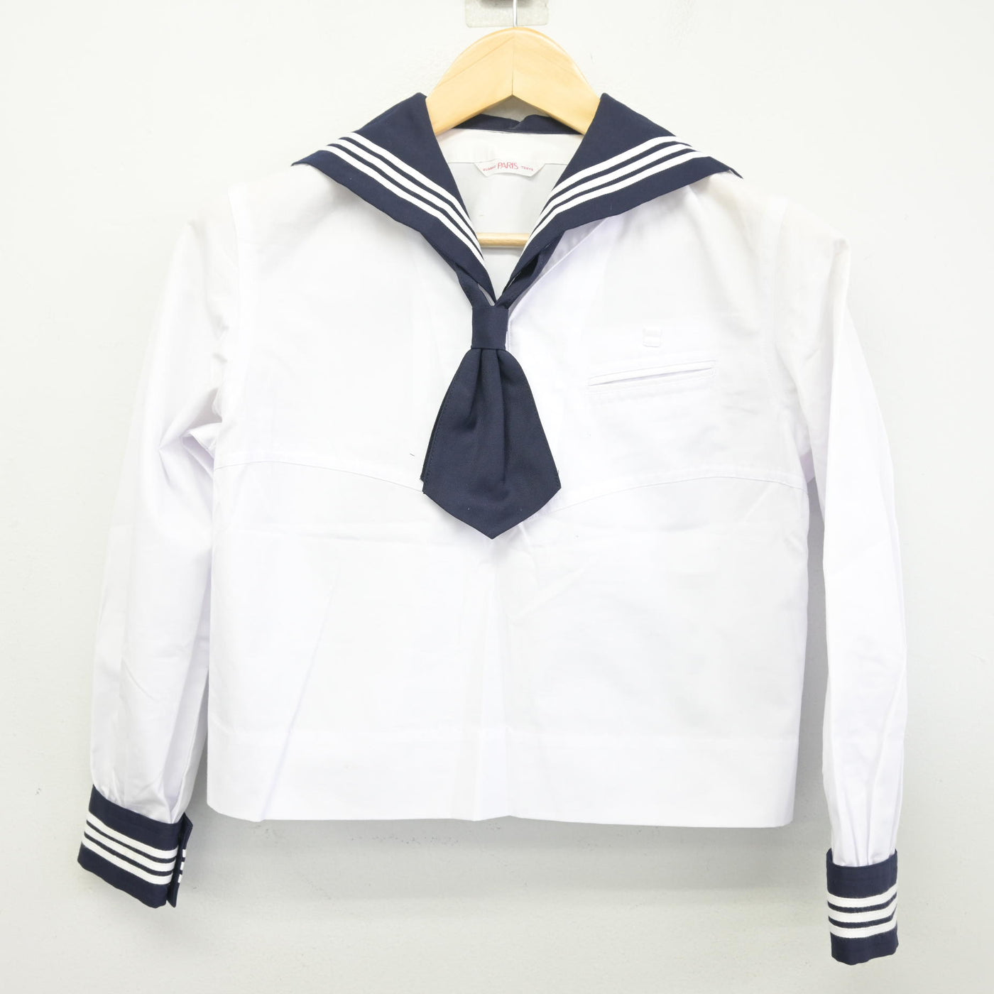 【中古】東京都 十文字中学校 女子制服 3点 (ニット・セーラー服) sf096715